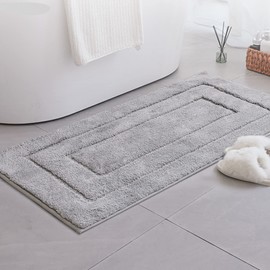 GRANNY SAYS Bathroom Rug Mat, Bath Mats for Bathroom Non-Slip, Super Soft and Water Absorbent, Extra Large Bathroom Rugs, Machine Wash Dry, Bathroom Rugs for Bathroom Floor, Tub and Shower, 24 x 47