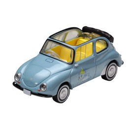 Tomica Limited Vintage Neo TLV x Subakomi 1/64 Subaru 360 Convertible, 61 Model, Light Blue, Finished Product