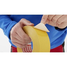 Klick Industrial Tesa 4970 Tackified Acrylic Double Sided Filmic Tape with High Adhesion, 60 Yard Length (3/4" x 60 Yards)