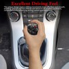 BLAKAYA Carbon Fiber Shift Knob Universal for Manual Cars 5