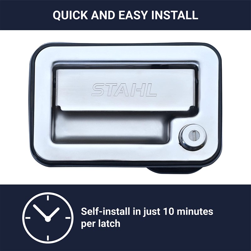 Stahl - 163962-SS-001 - Key Code 001 - Replacement Stainless