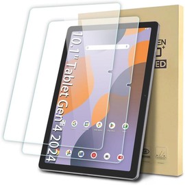 2-Pack Screen Protector Compatible with Onn 10" Gen4 Tablet (2024 Model), Tempered Glass Clear Film, Anti-Scratch, 9H Hardness, Easy Installation