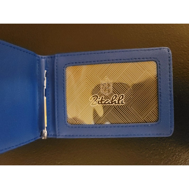 Zitahli Minimalist Slim Bifold Front Pocket Wallet With Money Clip