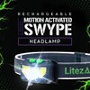 LitezAll 26079 SWYPE Rechargeable Motion Activated LED Headlamp Multifunction