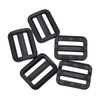 25 mm Kunststoff Tri Glide Schnalle Gurtband Adjuster 2,5 cm
