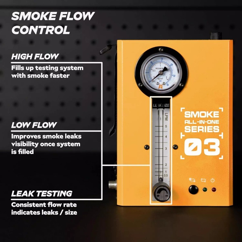 AUTOOL Automotive EVAP Smoke Machine Diagnostic Vacuum Leak Detection Tester