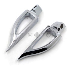 SMT-Blade Front Foot Peg Compatible With 06-13 Suzuki GSXR 600/750/1000 08-13 GSX 1300R BLACK motorcycle [B00ZZLJQY0]