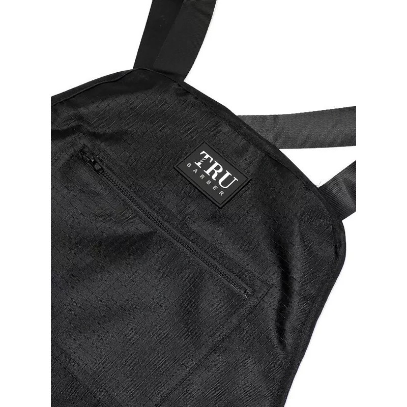 TRUBARBER TRU BARBER Professional Apron, Hair Stylist Apron, Adjustable Cross
