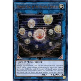 Hieratic Seal of The Heavenly Spheres (PUR) - RA02-EN039 - Prismatic Ultimate Rare - 1st Edition