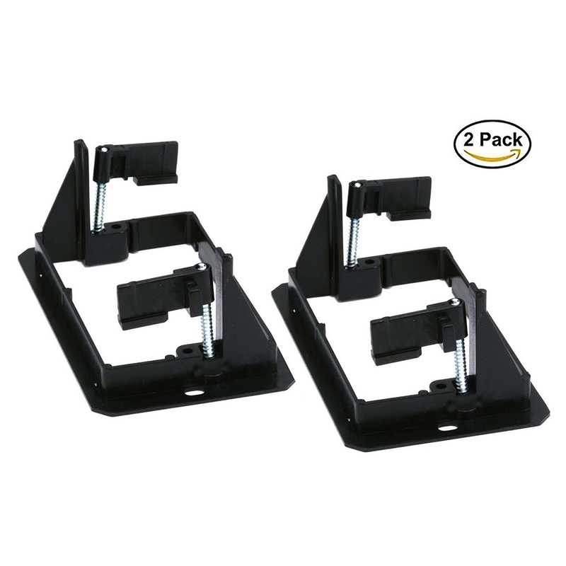 iMBAPrice LV1-2PK Single Gang (1-Gang) Low Voltage Mounting Bracket -