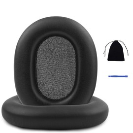 Replacement WH-1000XM5 Ear Pads, Replacement Ear Pads Compatible with Sony WH-1000XM5 Headphones, Replacement Pads with Noise Isolation Foam, Thicker Design (Black)