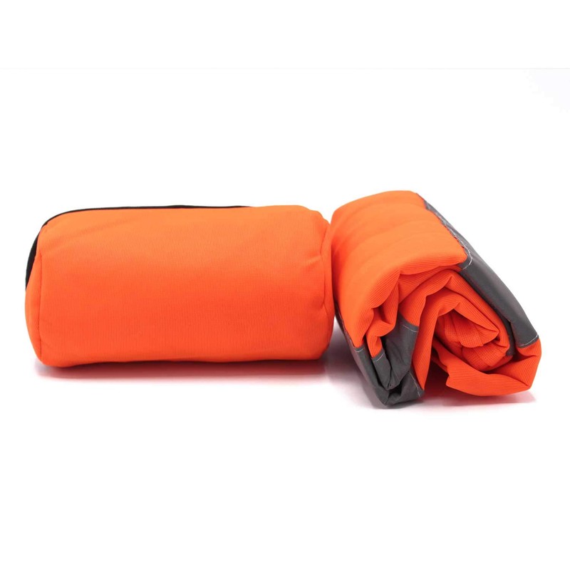 5 x Car Safety Vest Orange Adult One Size EN