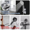 NearMoon Self Adhesive Shower Head Holder-Adjustable Handheld Shower Holder NO