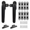 Vesaneae 2 PCS Aluminum Alloy Window Handles, Universal Casement Holder,
