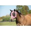 Weaver Leather Covered Ear Lycra Fly Mask, Small, Plaid Aztec,