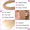 Samtress 24 Inch Double Ended Dreadlock Extensions Black Hippie Dreads