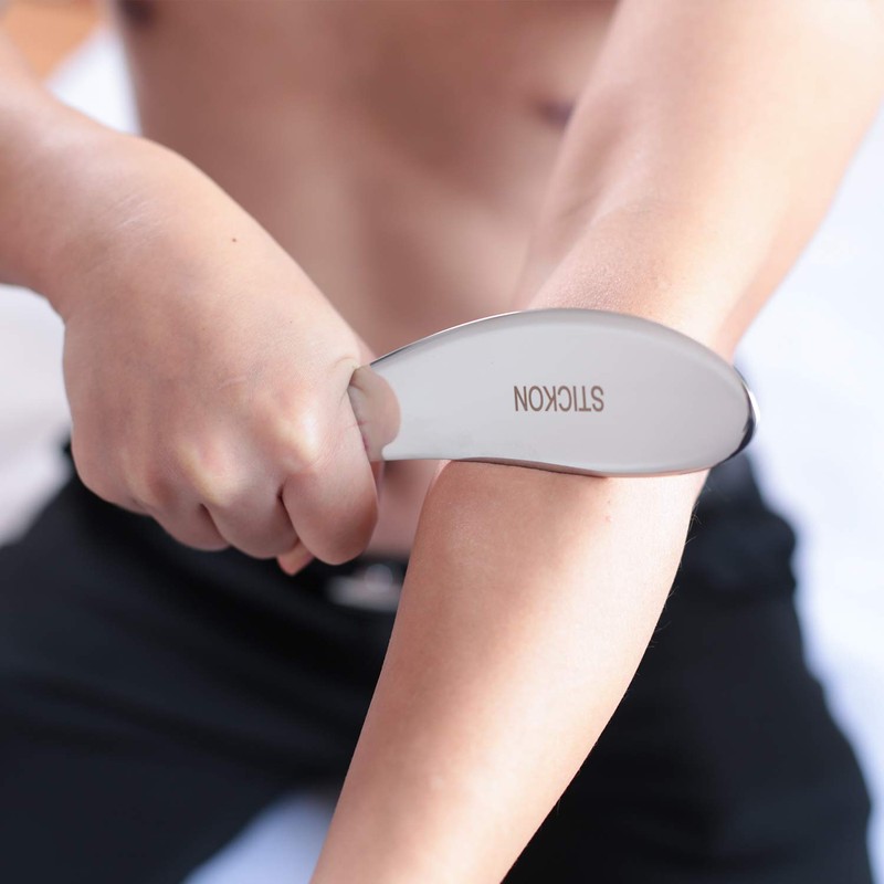 Tansozer Gua Sha Scraping Massage Tool Medical Grade Stainless Steel