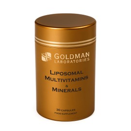 Liposomal Multivitamin for Men & Women – High Absorption A-Z Multi Vitamins & Minerals with Vitamin C & D for Immune Support & Energy – 30 Vegetarian Capsules (1 Month Supply) by Goldman Laboratories