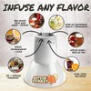 Sittin' Turkey Ceramic Beer Can Roaster & Steamer- Easily Infuse
