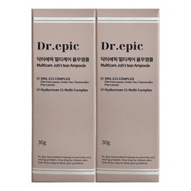 Dr. Epic Multi-Care Job's Tears Ampoule 30g 2 Pieces / Circle / 닥터에픽 멀티케어 율무앰플 30g 2개  써클