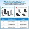 Water Resistant Walking Boot Cover for Orthopedic Boots With Anti-Slip