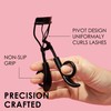 JAPONESQUE Pro Performance Lash Curler with Natural Arch for Sweeping