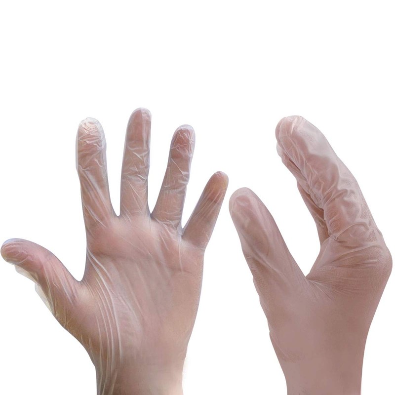 GUANTE AMBIDERM VINYL LIBRE DE POLVO CHICO CAJA C/100 PIEZAS