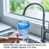 4 Pack Micro Disc Water Filter Discs for Brita Fill