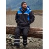 SaphiRose Men's Rain Suit High Visibility Reflective Work Rain Jacket