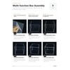 SHUMEI Clear Acrylic Multi-Functional Box - Raffle, Suggestion, Ballot, Tip,