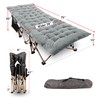 REDCAMP Folding Camping Cots for Adults with Mattress Pad, Soft
