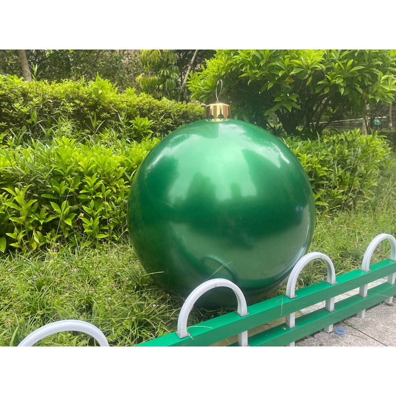 Bolas decorativas inflables grandes de 22 pulgadas, 2 paquetes, bolas