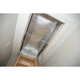 IES 25 x 54 x 9 Attic Access Door, Pull Down Stairs Cover Insulation Tent Seal Kit