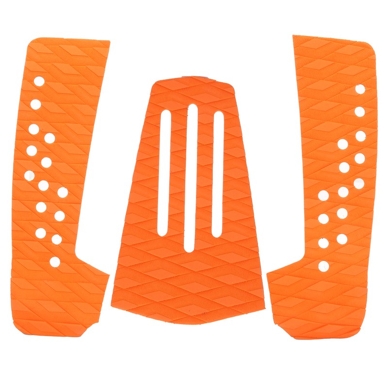 3 Pcs Surfboard Traction Pad AntiSkid MoistureProof Surf Deck Mat