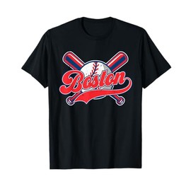 Boston Vintage Baseball Retro Sports T-Shirt
