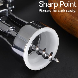 Acgryptical Easy Wine Opener，Wing Corkscrew Wine Opener/Cork Screws for Wine Bottles Great corkscrew for restaurant servers, bartenders and at home