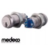 Medeco On-Off Key Switch Lock, Momentary (Spring Return), Single Pole