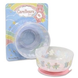 CareBears Girls Care Bears Baby BPA Free Suction Bowl Won't slide, 6 Month old Pink NEW