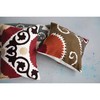 Creative Co-Op Cotton Embroidered Suzani Embroidery Pillow, 18" L x