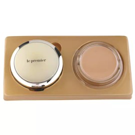Enprani 엔프라니 르 프리미어 스킨커버 팩트 본품+리필 포함 SPF30, PA++ [02. 23호(내추럴베이지)] Enprani Le Premier Skin Cover Pact Main Product + Refill Included SPF30, PA++ [02. 23 (Natural Beige)]