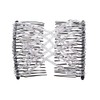 Ruihfas 3Pcs Magic Easy Stretchy Hair Comb Beaded Double Combs