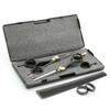 Haryali London Professional Hairdressing Scissors Set with Adjustable Screw Texture
