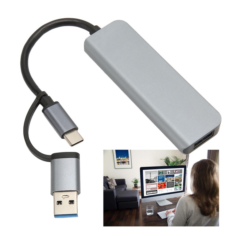 Vikye USB Hub, 4 in 1 5Gbps USB C to