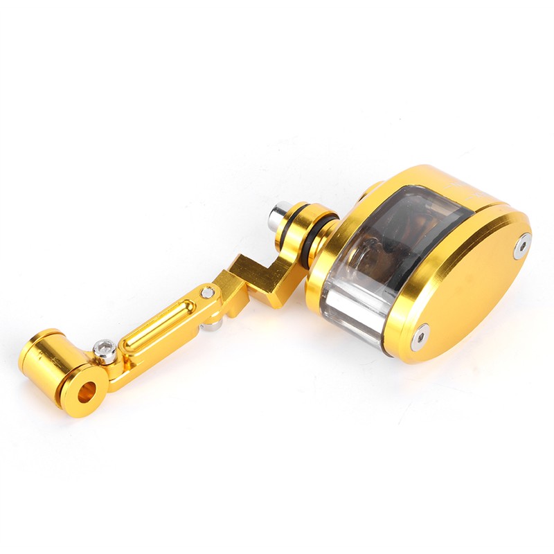 Front Brake Fluid Reservoir CNC Aluminum Motorcbike Oil Cup Set