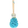 EcoTools, Ecopouf Bath Bush, Cepillo para Baño, Malla Reciclada, Mango