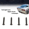 PIT66 Tail Light Lens Upper Screw to Bumper, Compatible with