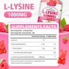 softbear L-Lysine Gummies for Adults & Kids, L Lysine 1000mg