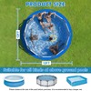 LEZZYRUCK 12ft Round Pool Liner Pad for Above Ground Pools,
