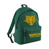 Flip Hawkins Tigers High School Backpack Rucksack Bag Green