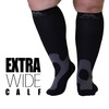 Compression Socks for Women and Men 20-30mmHg Plus Size -